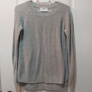 Old Navy textured crew-neck sweater, XS- Mexium fit, lightweight ♥